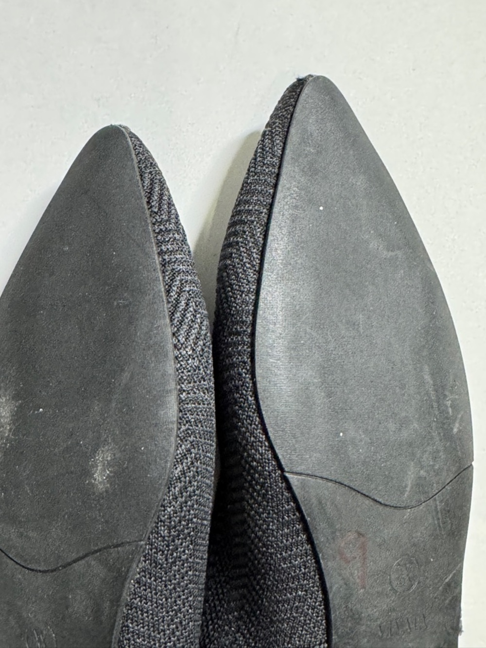 Vivaia Charcoal Gray Women's Pointed Toe Slingback Flats with Bows EU38/US 7.5,8 - Picture 7 of 9